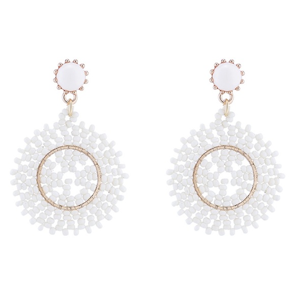 WILD RICE PEARL EARRINGS - Picture 2 of 2